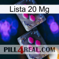 Lista 20 Mg 01